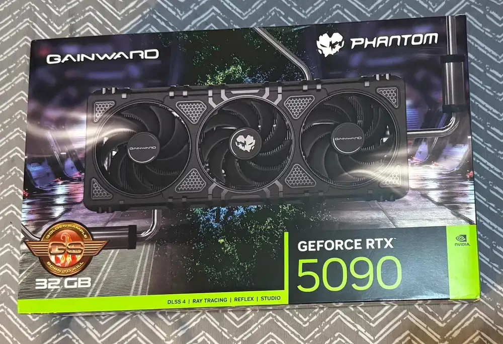 VGA Gainward GeForce RTX 5090 Phantom-Brand New Segel (Baru)