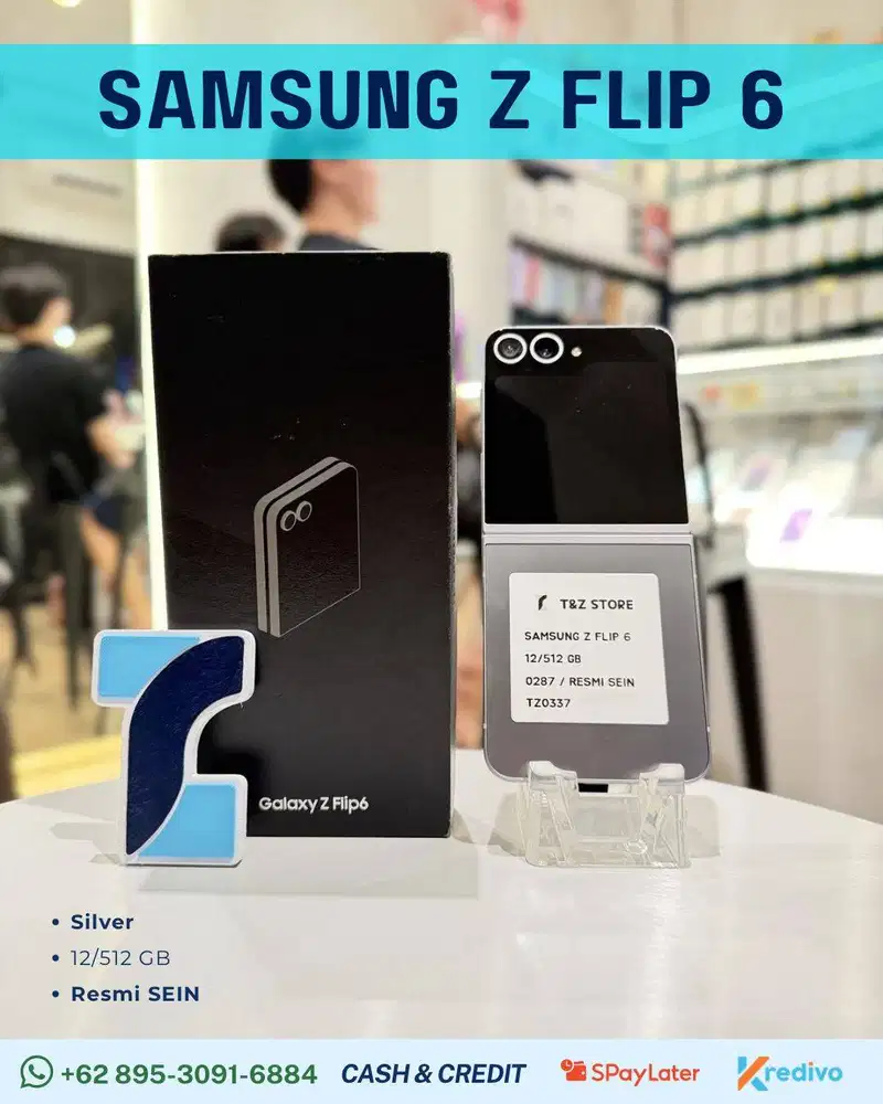 SAMSUNG Z FLIP 6 — 12GB / 512GB