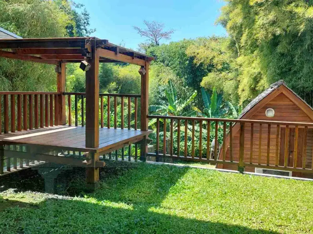 Villa Amazing View di Denpasar Hanya 50m dari Jalan Utama, Milik Sendiri, Furnished.