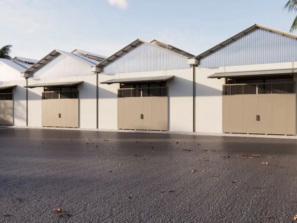 4 unit gudang  jln. Utama Mahendradata (EV)