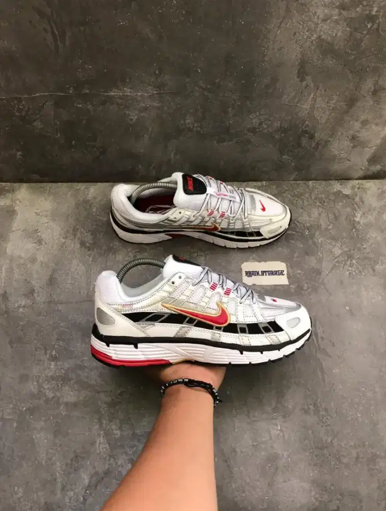 N P-6000 Platinum Metallic Varsity Red