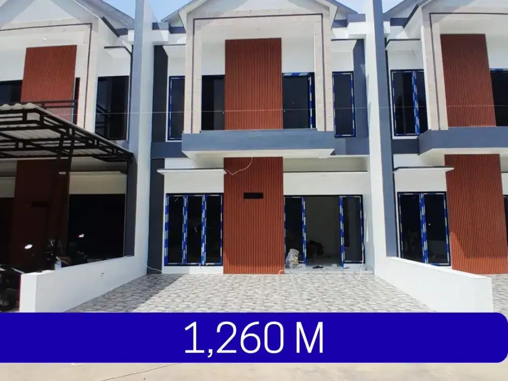 termurah !! rumah siap huni selangkah ke pintu tol bambu apus