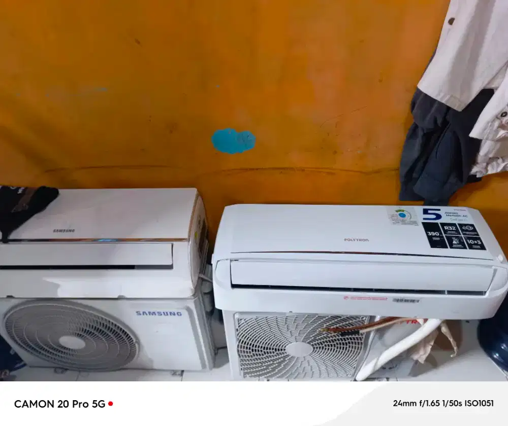 ac ssmsung dan polytron 0.5pk