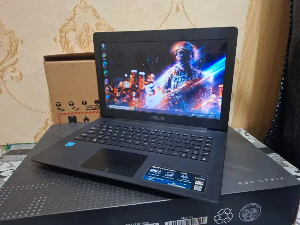 Laptop Asus X453S Intel Celeron N3050 -4GB - HDD 500GB -SIAP PAKAI
