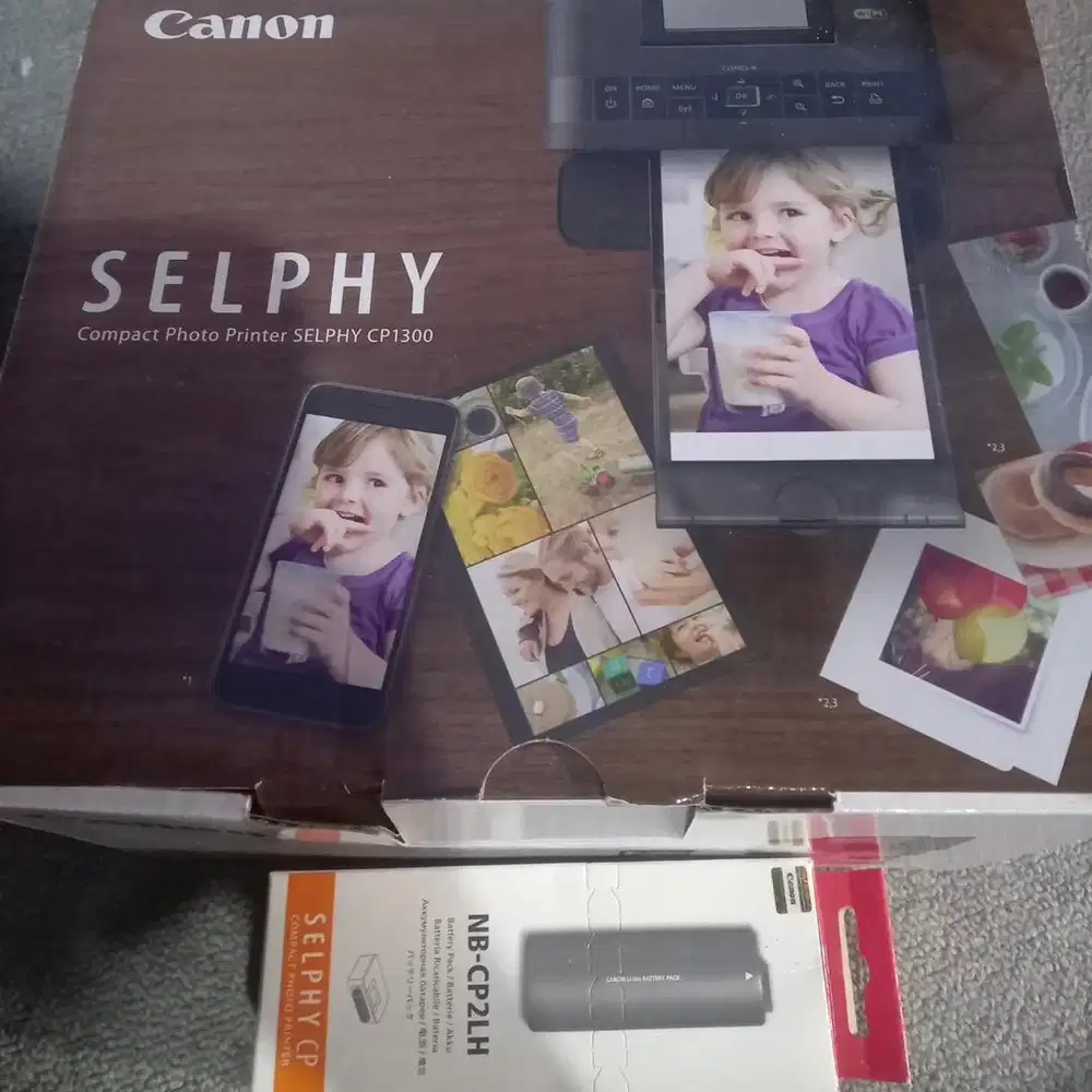 Canon selphy cp1300 dan batre nb cplh-2