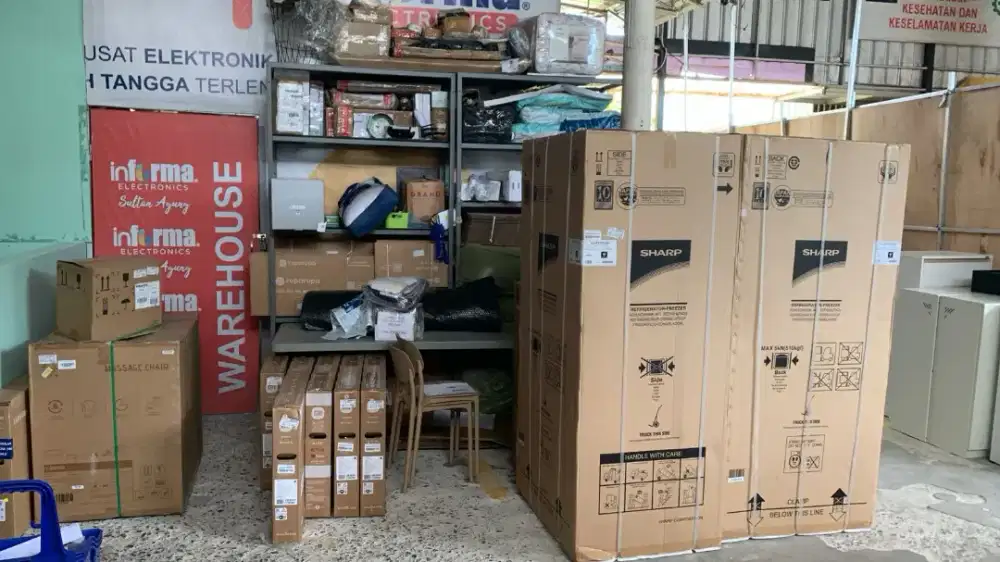 KULKAS SHARP 4PINTU PROMO