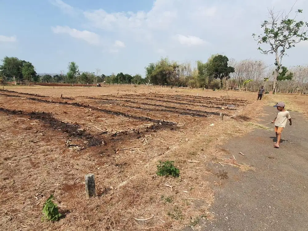 Dijual tanah kavling setrategis dekat jalan murah meriah