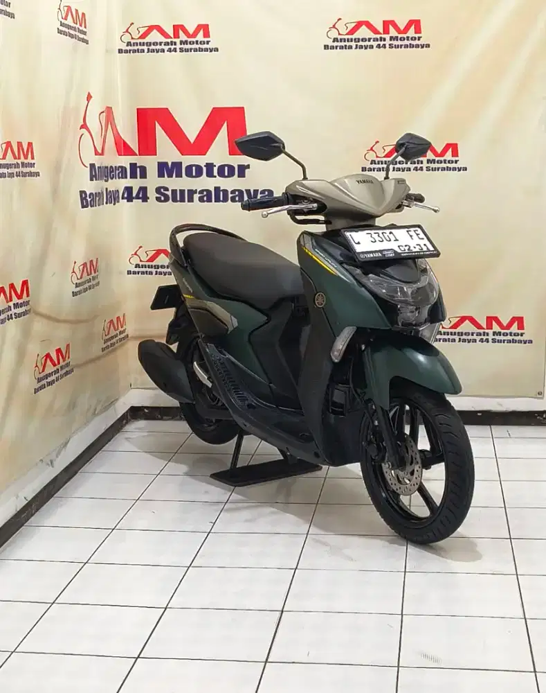 Ready Yamaha Gear 125 Std Tahun 2021 Hijau Army