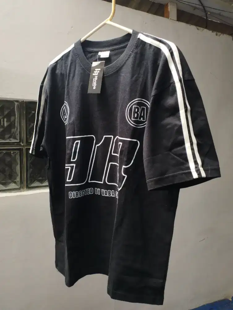 Kaos Oversize Stripe 913 hi Vaba