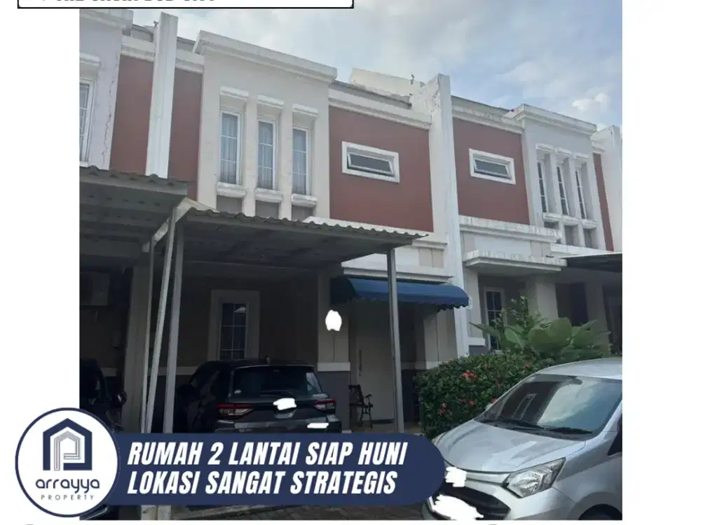 DIJUAL RUMAH 2 LANTAI LOKASI SANGAT STRATEGIS DI THE SAVIA BSD CITY (MDB31)