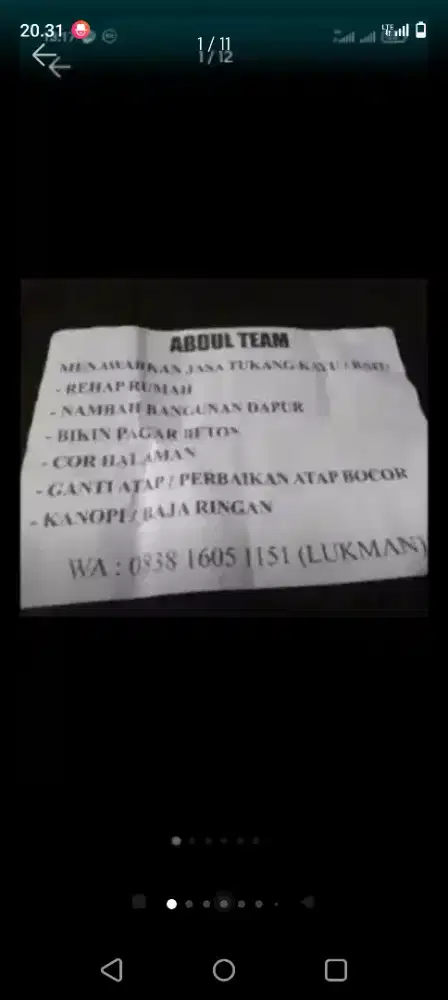 Specialis atap rmh dan dak bocor