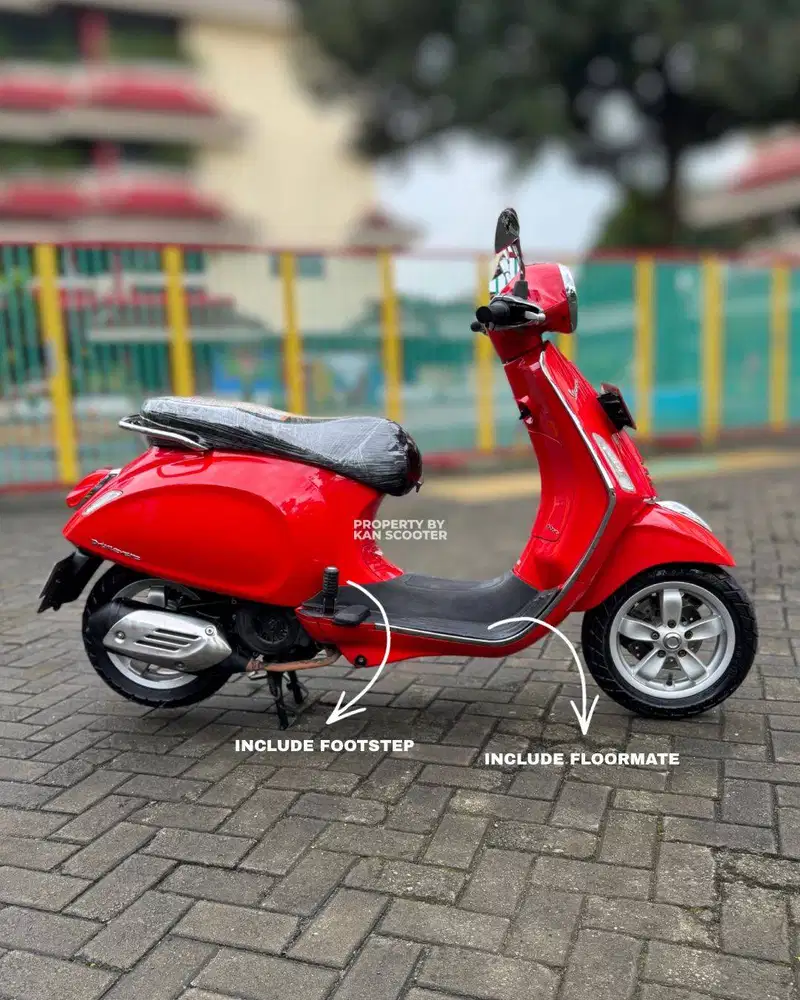 JUAL MURAH VESPA PRIMAVERA 150 3V 2014 MULUS