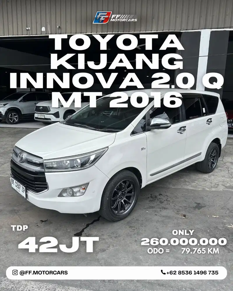 Toyota Kijang Innova 2.0 Q MT 2016