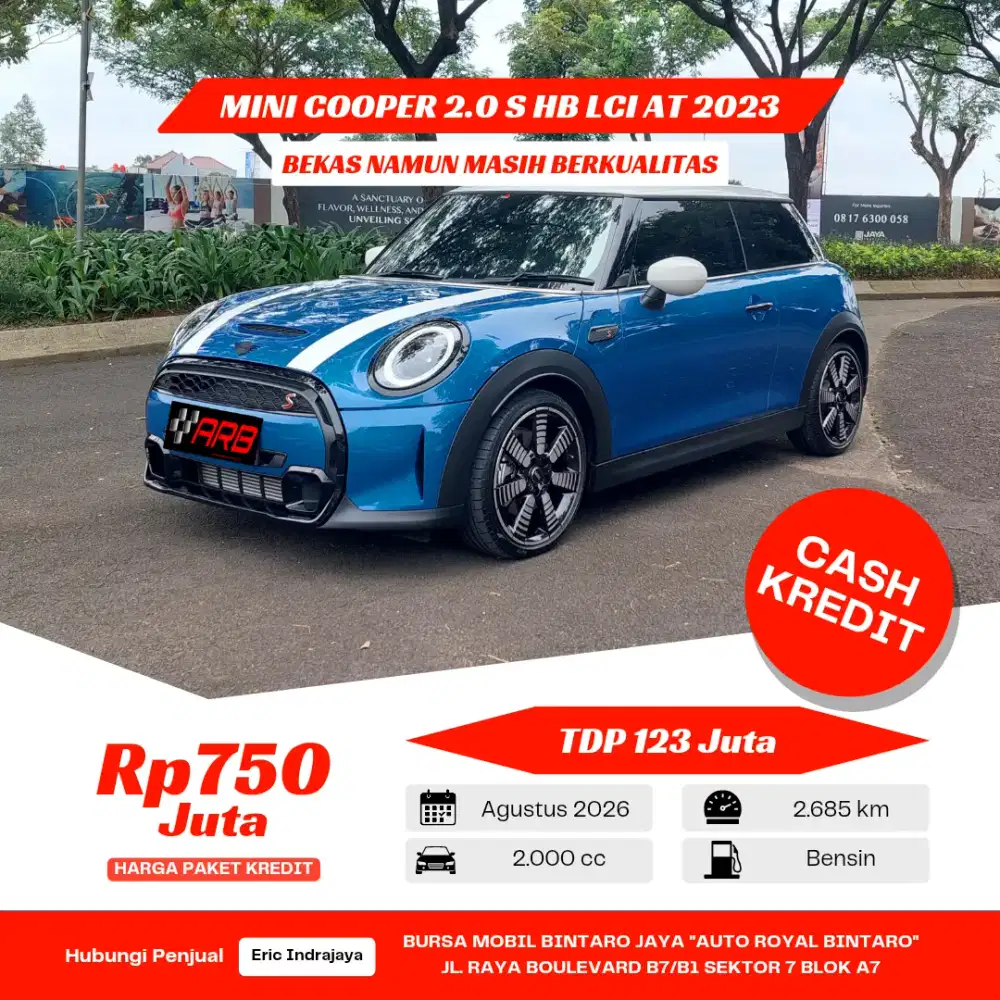 Mini Cooper 2.0 S Hatchback LCI AT 2023