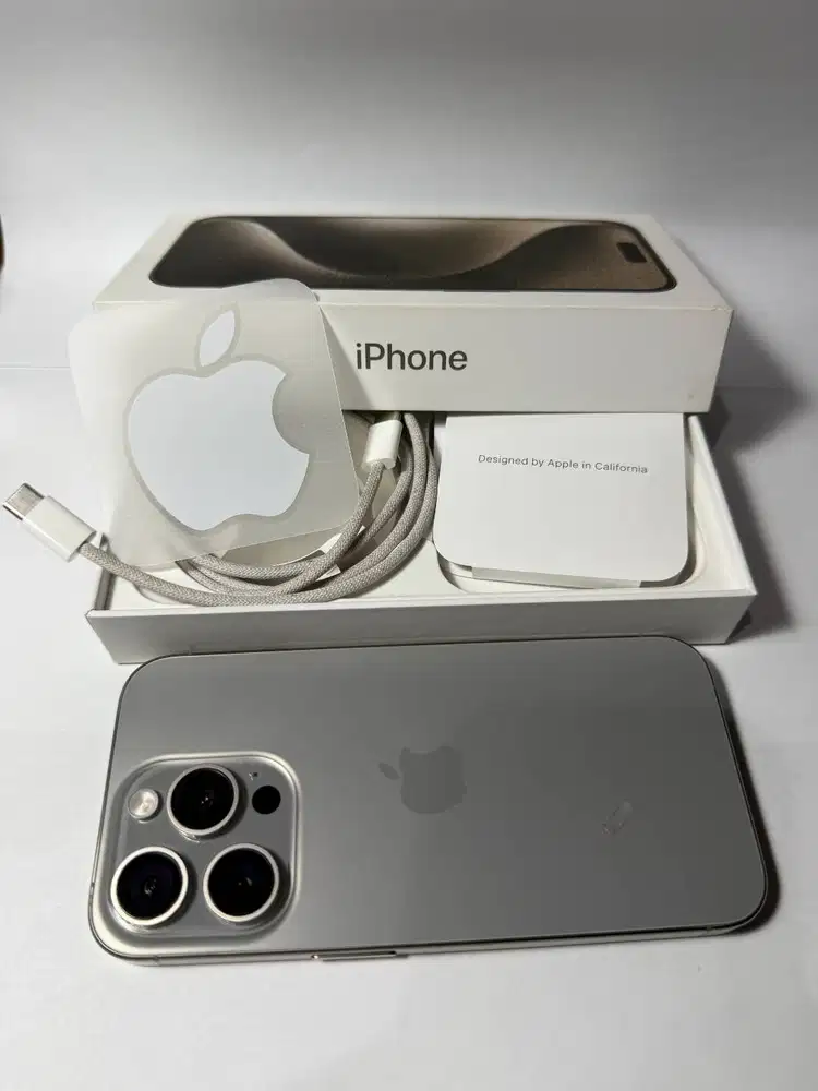 [FOR SELL] Apple iPhone 15 Pro Natural Titanium 256 GB