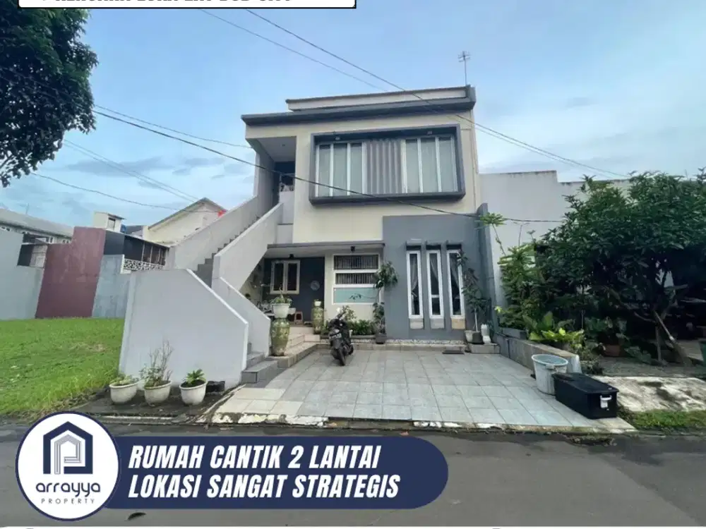 JUAL CEPAT RUMAH 2 LANTAI LOKASI STRATEGIS DI KENCANA LOKA EXT BSD CITY (DMB58)