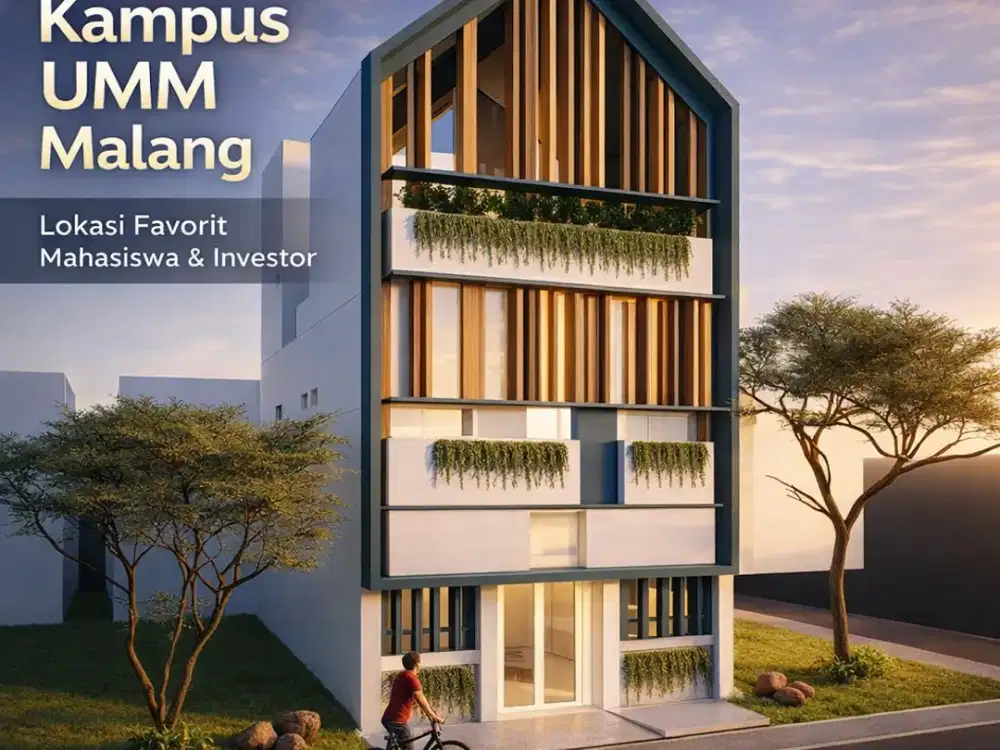 Dijual Kost Saxophone Malang Hunian Aktif Dekat UMM Okupansi Tinggi Sepanjang Tahun