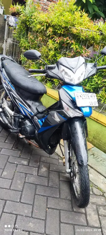 Jual salah satu Supra x 125 th 2012  komplit dan tertip