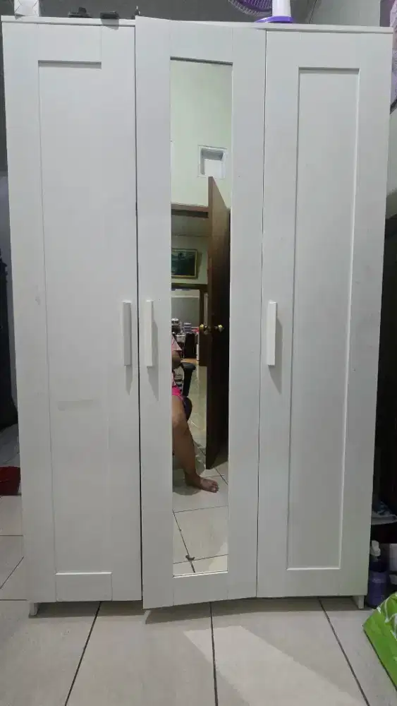 Jual Preloved Lemari IKEA BRIMNES m