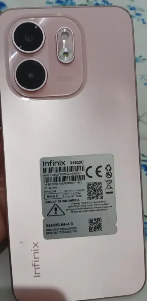 Di jual aja syang g ke pke infinix smart 9 lengkap