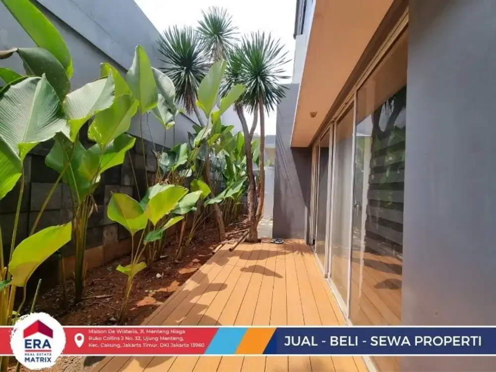 Jual Rumah Semi Furnish Cantik Dan Elegan Lokasi Strategis Dan Bebas Banjir Hanya Di JGC, Alamanda