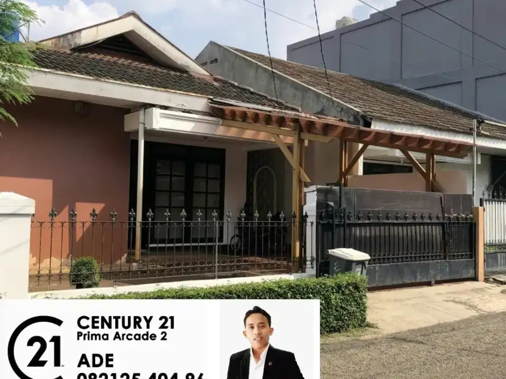 Rumah Praktis & Nyaman 1 Lantai di Sektor 1 Bintaro GB-17176