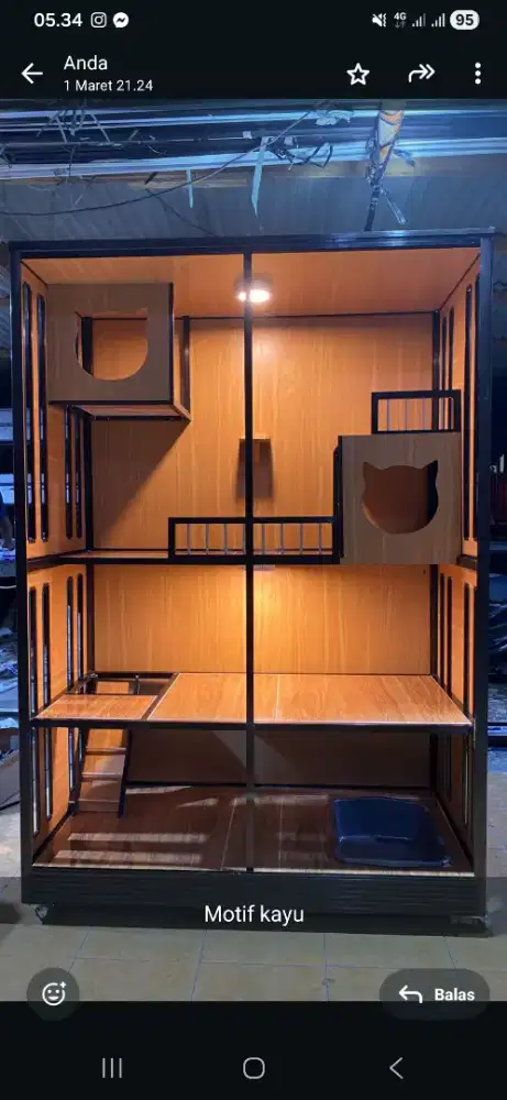 KANDANG KUCING SULTAN