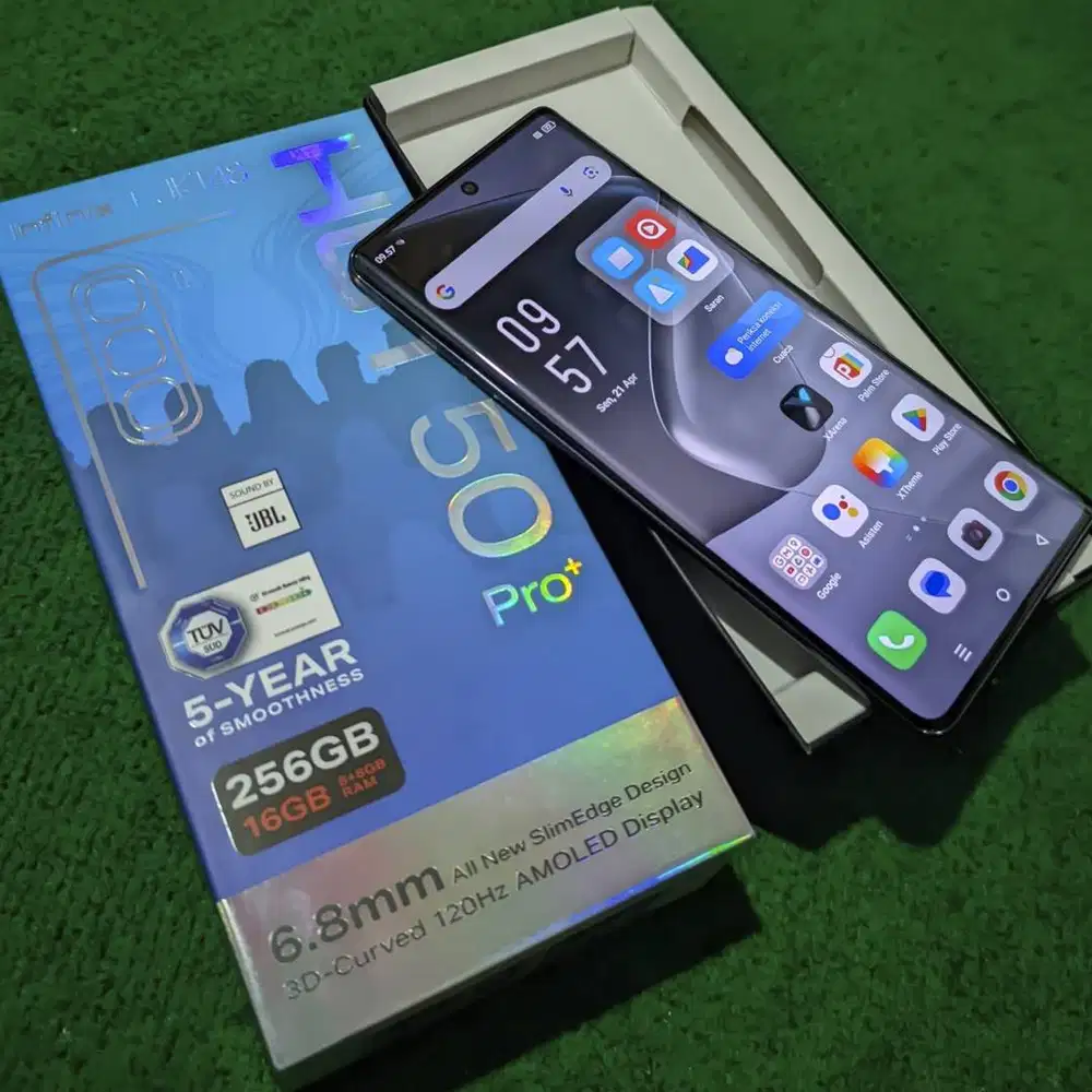 Infinix Hot 50 pro plus 8+8/256 warna hitam