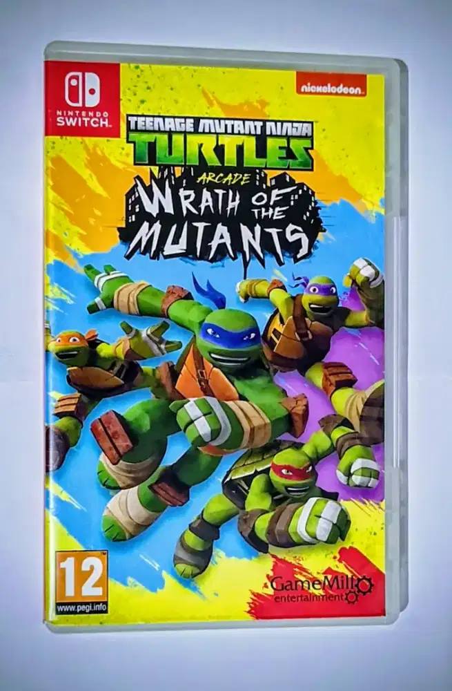 Game Nintendo Switch Ninja Turtle TMNT Wrath of the Mutants