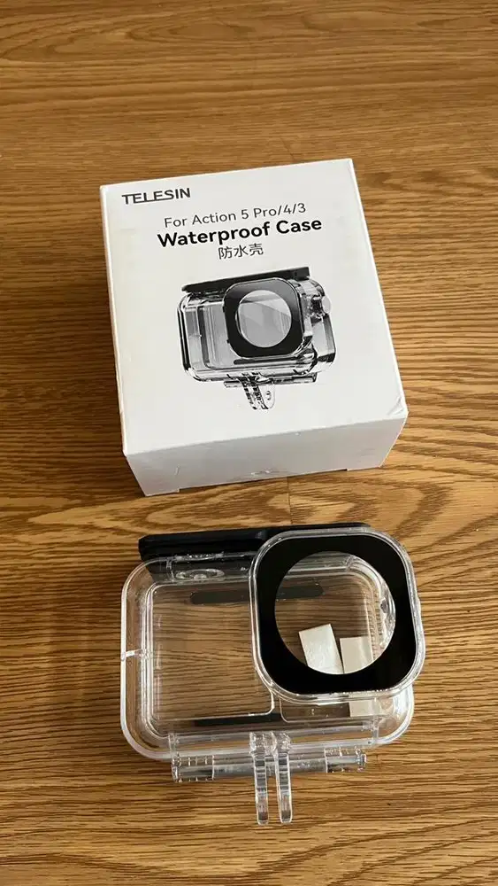 Telesin Waterproof Case DJI Osmo Action 5 Pro 4 3 Housing Casing 45m