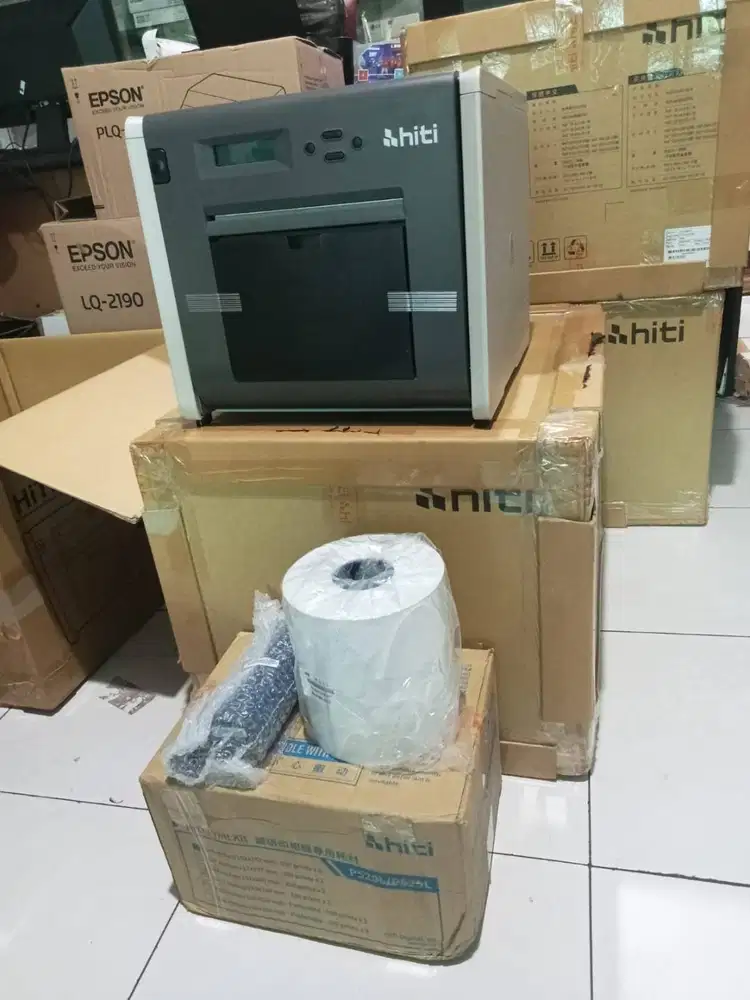 Printer foto HITI P525L free 1 set paper ribbon - Yayuk globalindo