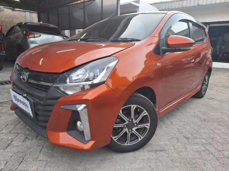 DP MURAH Daihatsu Ayla 1.2 R Bensin-MT 2021 Merah C2TDD