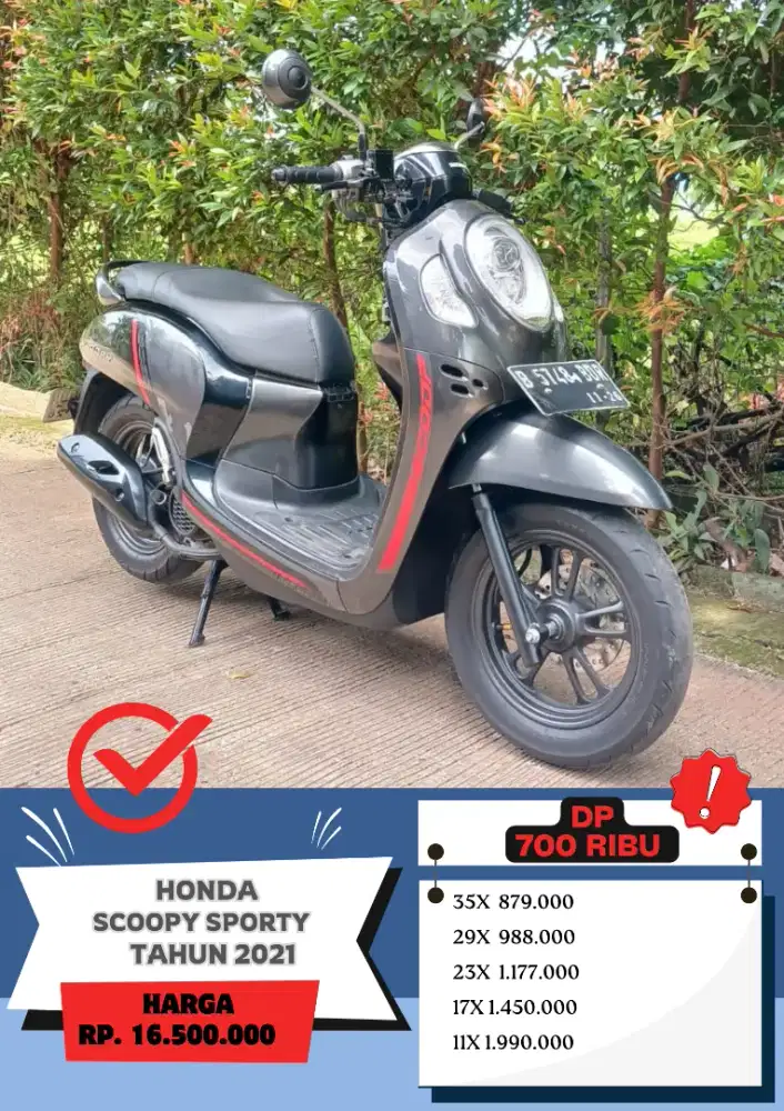 Honda Scoopy Sporty Tahun 2021