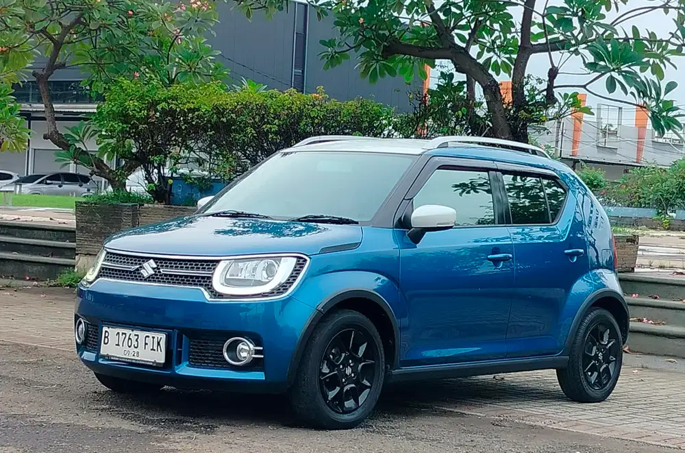 [MURAH DP 8Jt] Suzuki Ignis GX AGS AT 2018, Biru