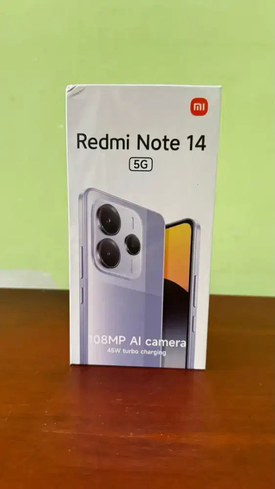 Xiaomi Redmi Note 14 5G 12/512Gb Baru, Segel & Garansi Resmi