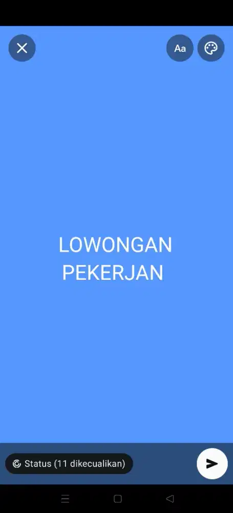 LOWONGAN PEKERJAAN