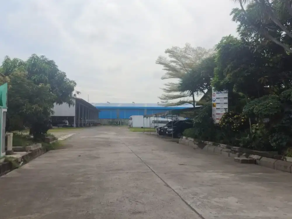 Disewakan Tanah Padat Ex Alat Berat Gudang Kantor Cacing Raya Jakarta TimuR