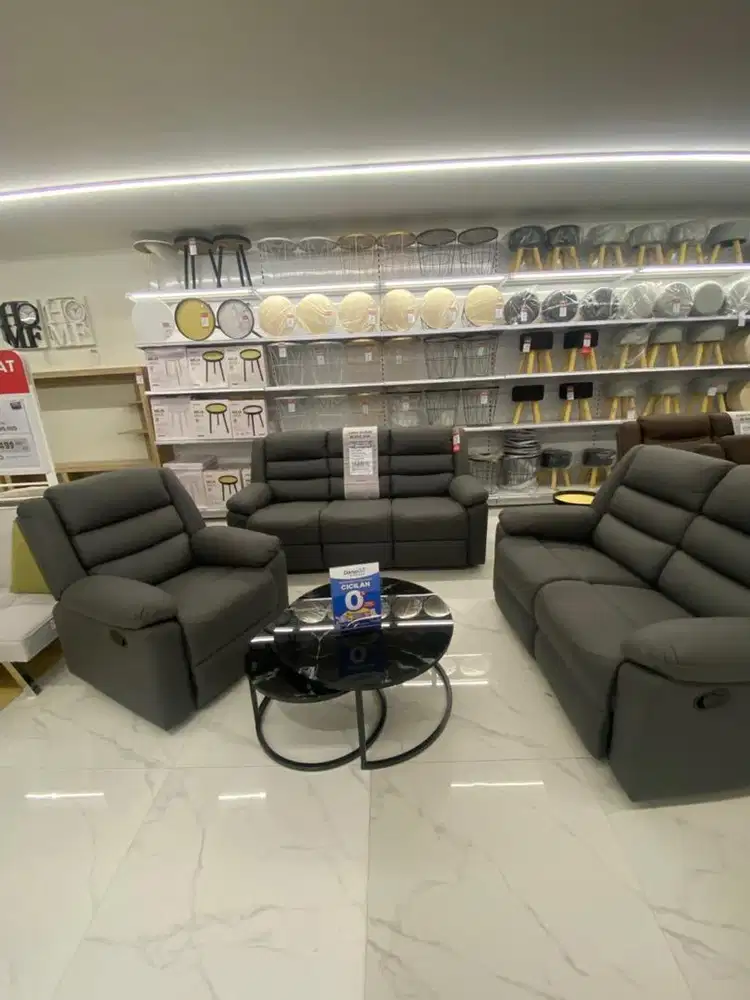 Sofa set recliner lexus selma