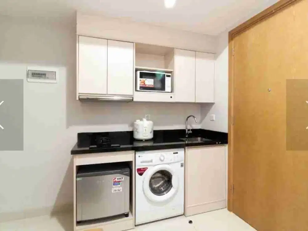 di sewakan apartemen the mansion kemayoran tipe 1 bedroom unfurnish