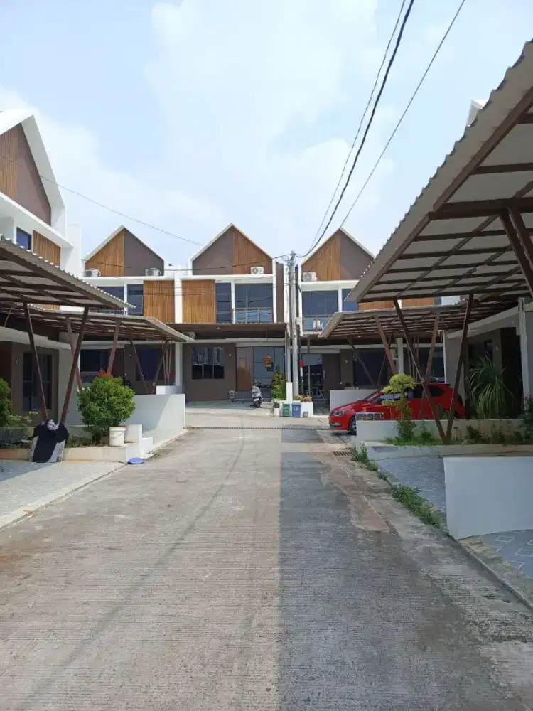 Di jual rumah baru dalam cluster di Ciangsana