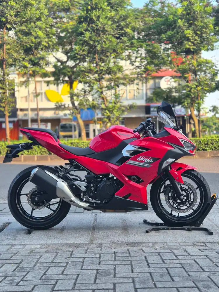 KAWASAKI NEW NINJA 250 FI 2022 MERAH KM 3K PAJAK ON SIAP RIDING