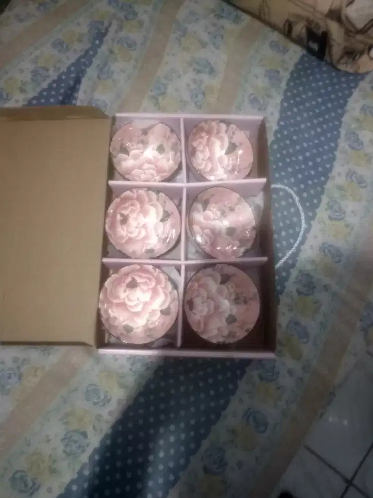 Dijual tempat air minum mangkok kecil dan gelass beling