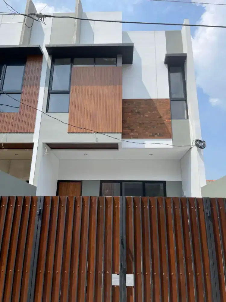 Di jual rumah baru dalam perumahan di pondok gede