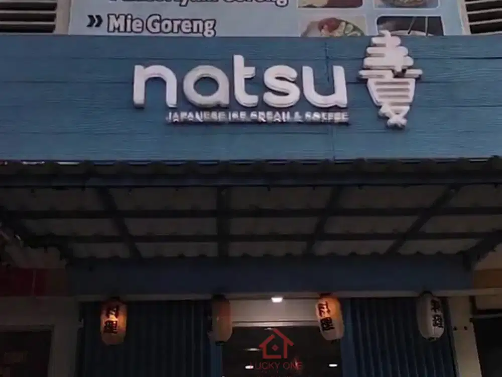 DIJUAL RUKO 3 LANTAI + FRANCHISE NATSU