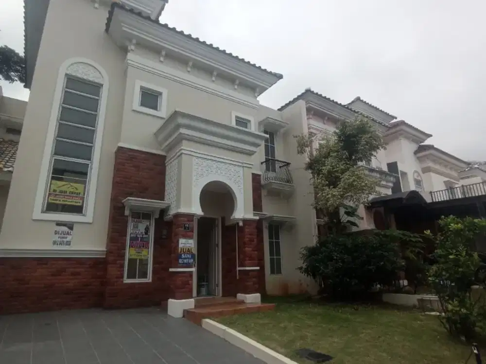 Dijual cepat rumah di cluster alicante Lokasi bagus rumah Lebar 10