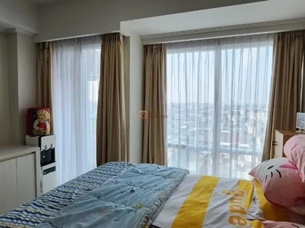 Lokasi strategis dekat akses toll! Terintegrasi langsung dengan Green Sedayu Mall Jual Cepat Studio Siap Huni Apartemen Green Sedayu Taman Palem