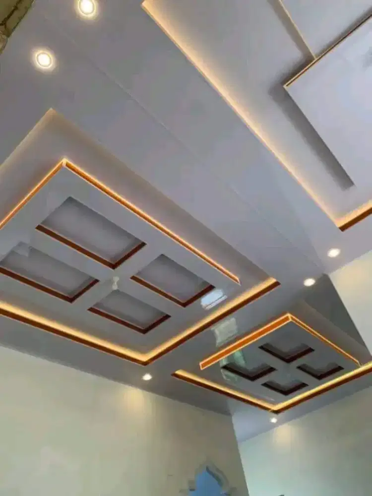 Plafon PVC terpasang