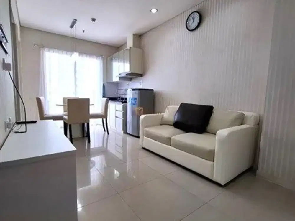Disewakan 2br furnished Apartemen Madison Park Selangkah ke Central Park Mall fasilitas lengkap lokasi strategis