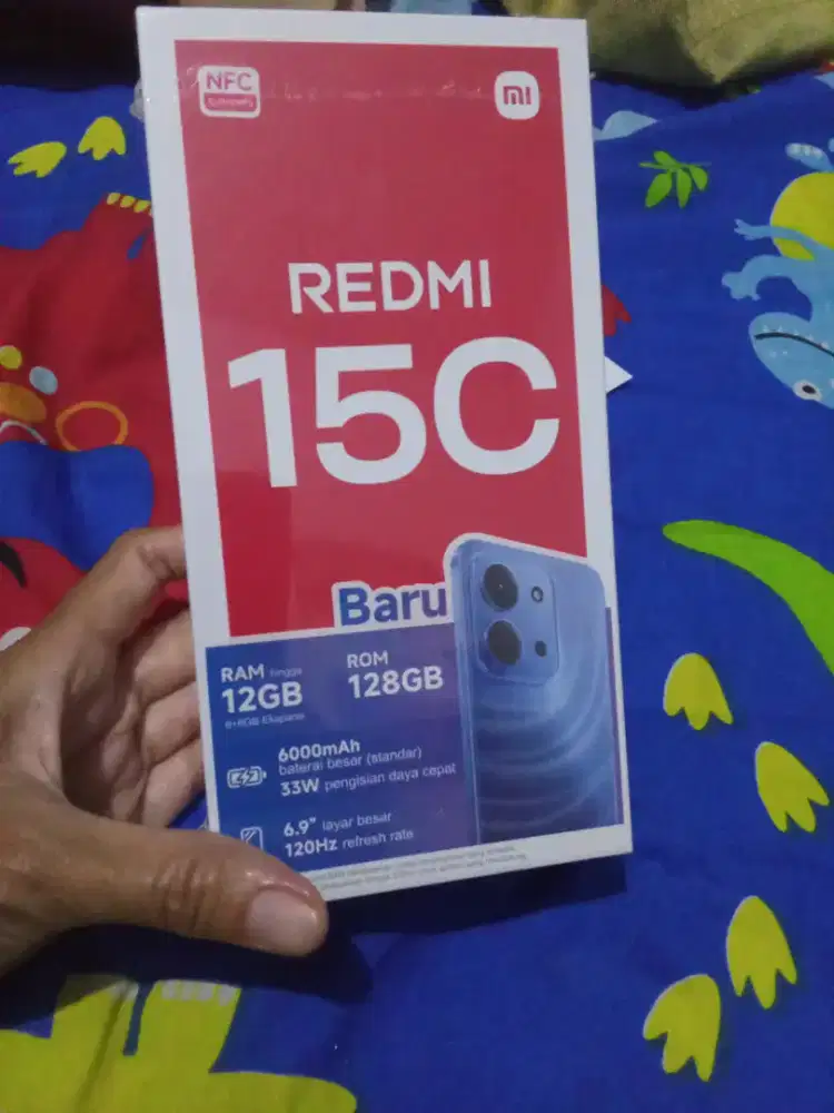 Jual redmi not 15 ram 8/256 4G
