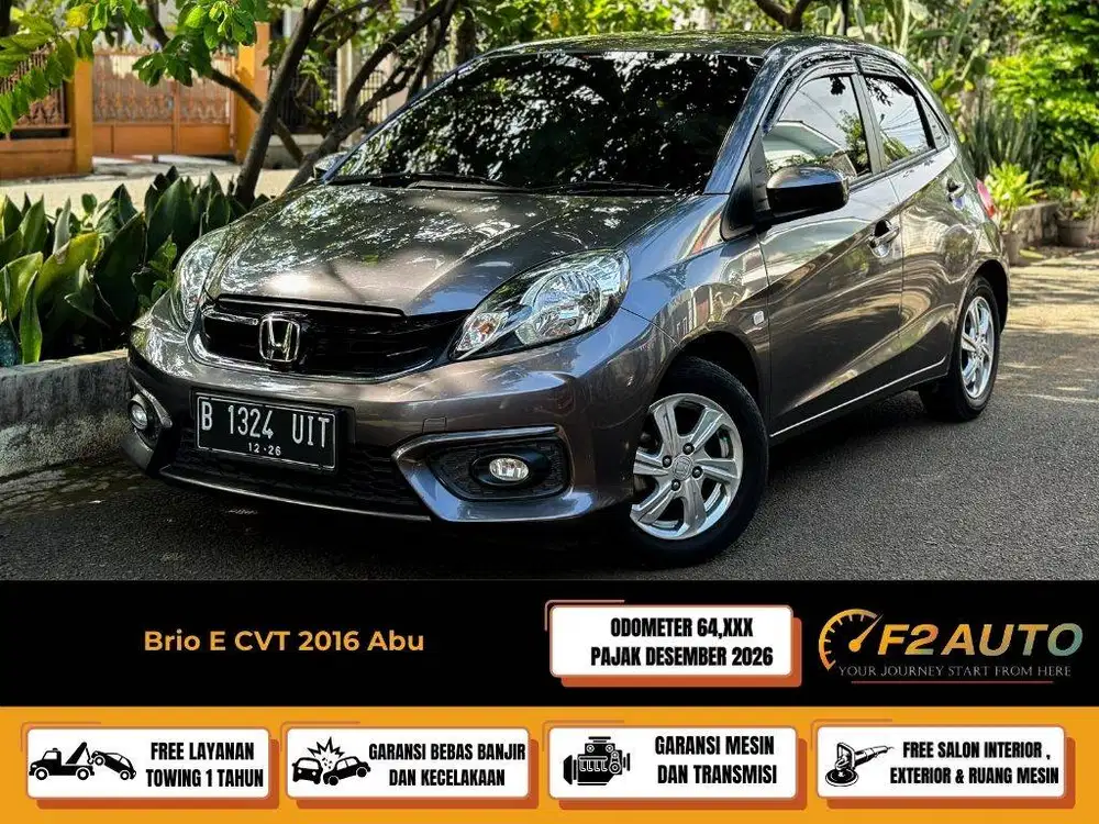 Honda Brio E CVT 2016 Abu